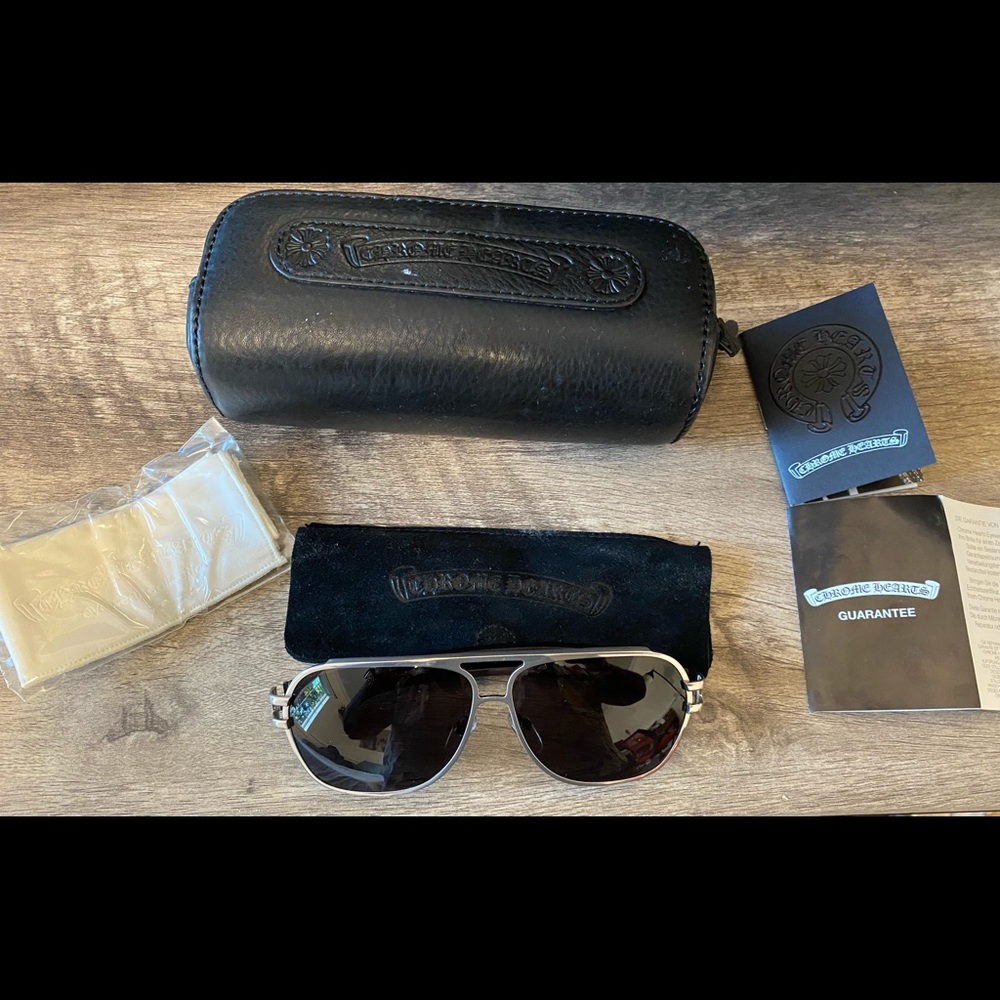 Chrome Hearts Sunglasses (MS-WEB 62 12-137)